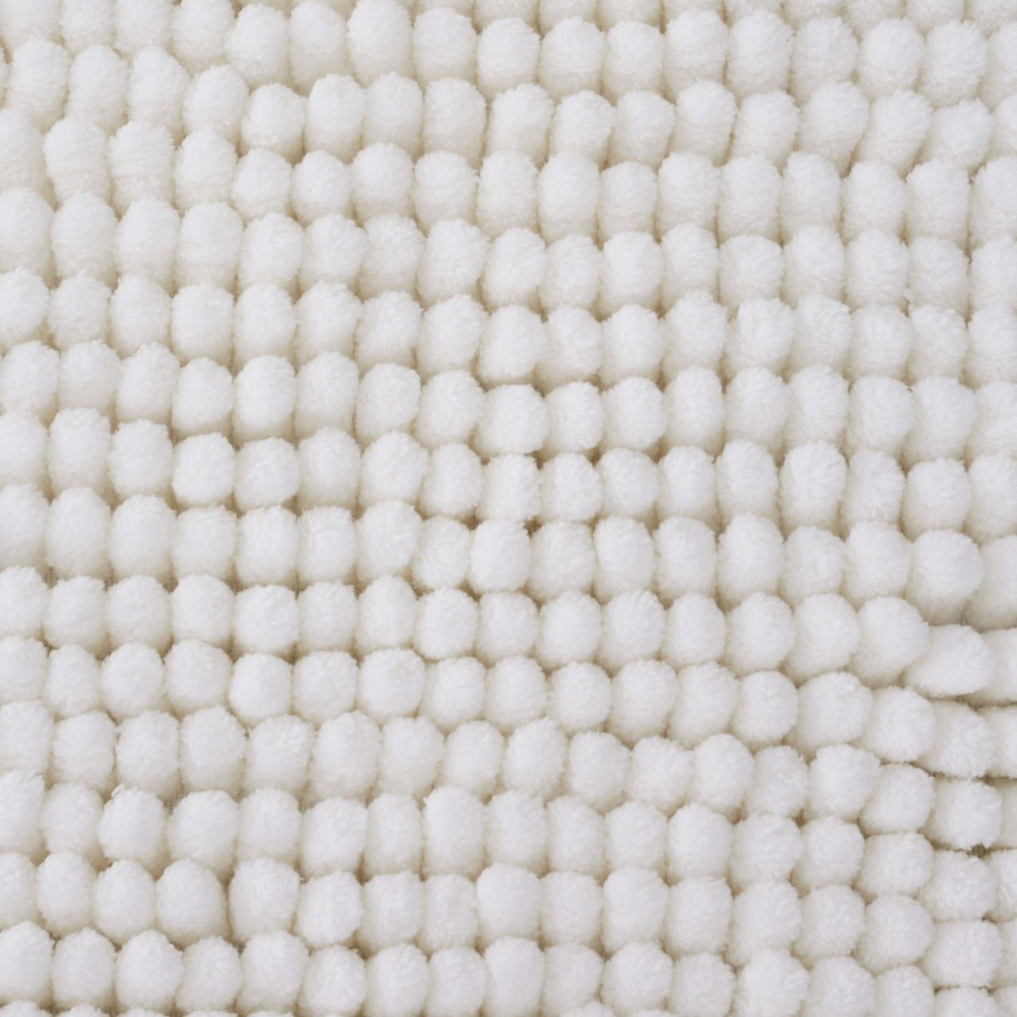 Catherine Lansfield Bobble Cream Bath Mat