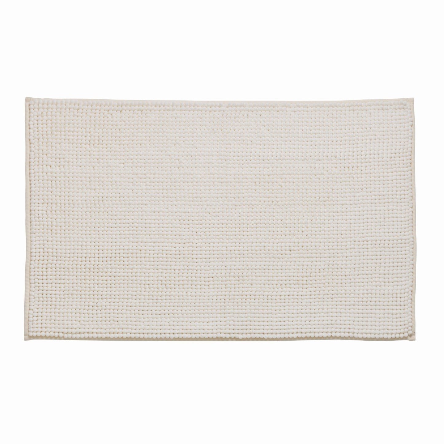 Catherine Lansfield Bobble Cream Bath Mat