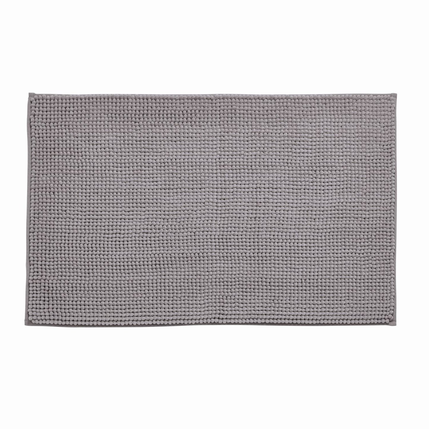 Catherine Lansfield Bobble Silver Grey Bath Mat