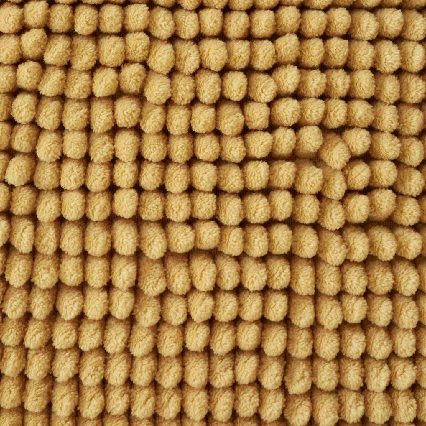 Catherine Lansfield Bobble Ochre Bath Mat