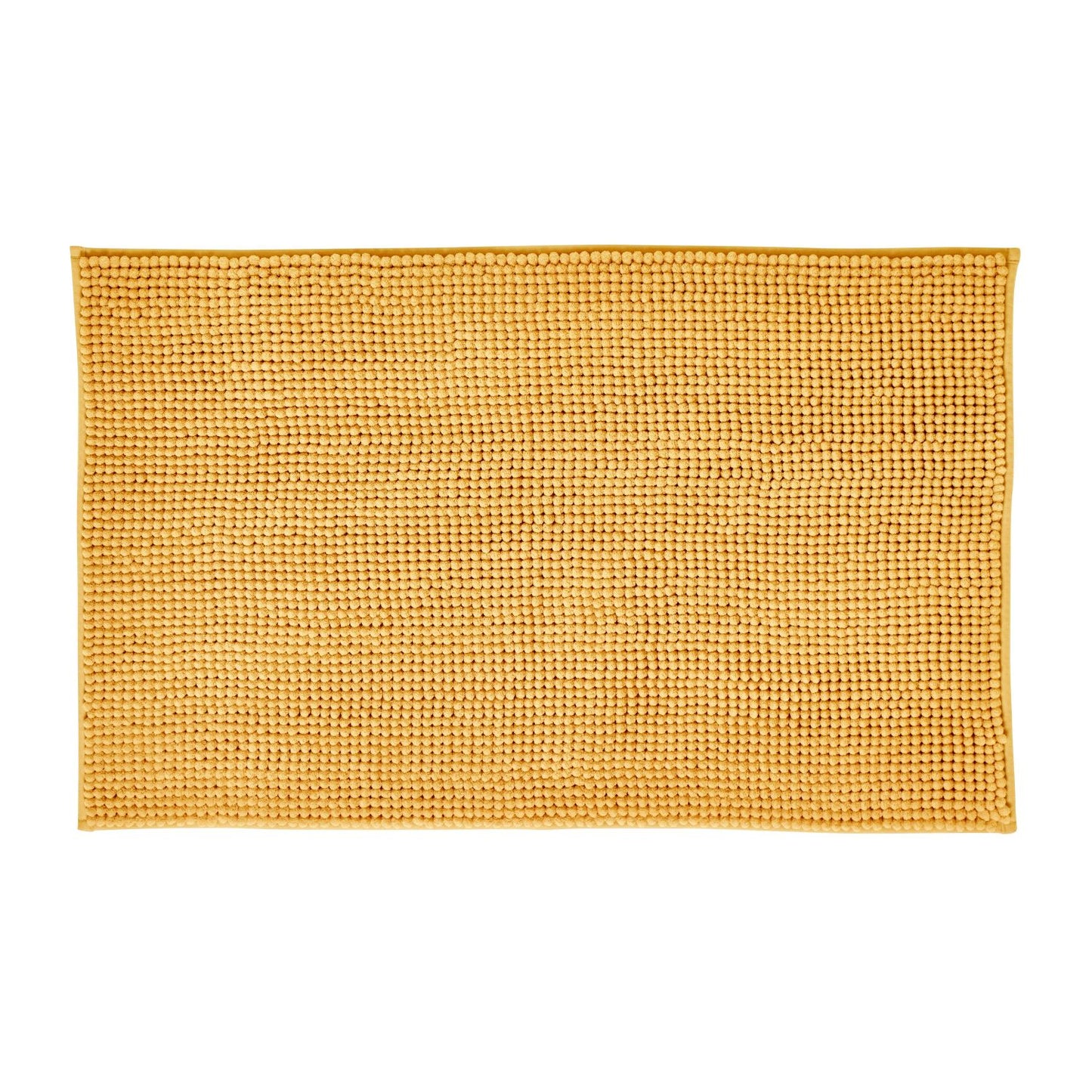 Catherine Lansfield Bobble Ochre Bath Mat