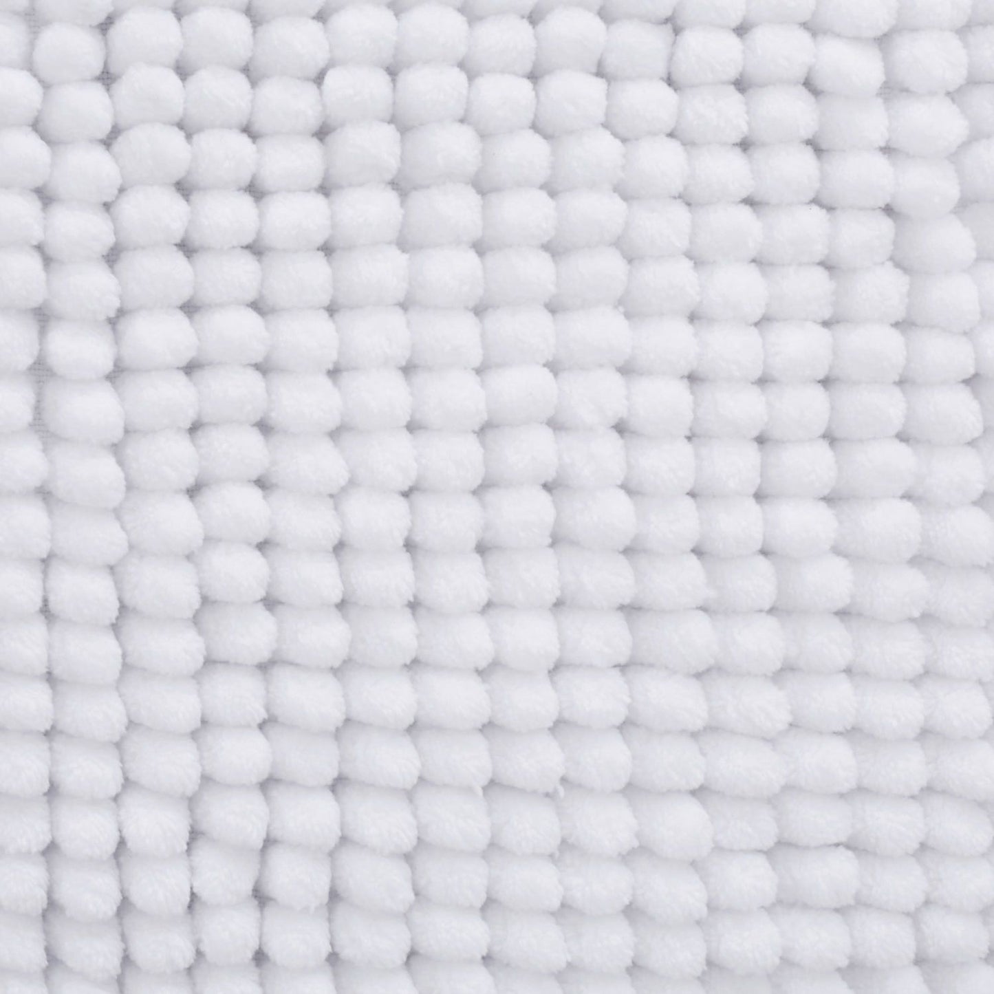 Catherine Lansfield Bobble White Bath Mat