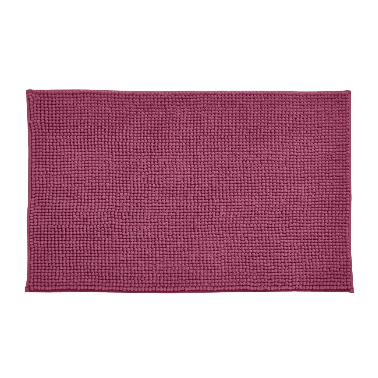 Catherine Lansfield Bobble Raspberry Bath Mat