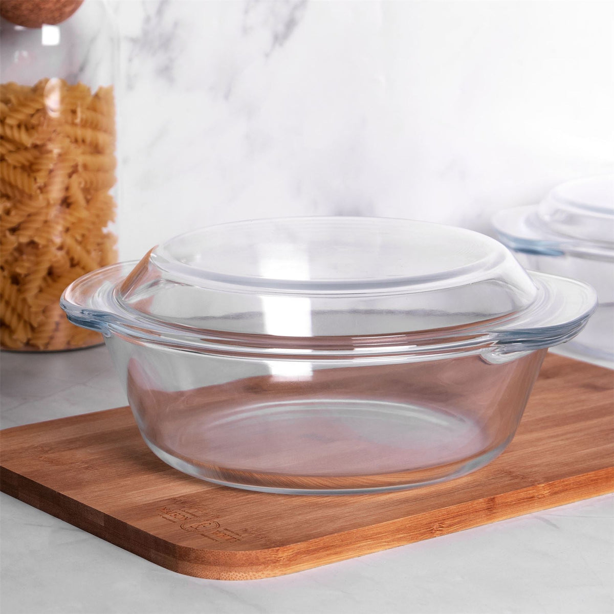 Glass Cooking Dishes - Set of 3