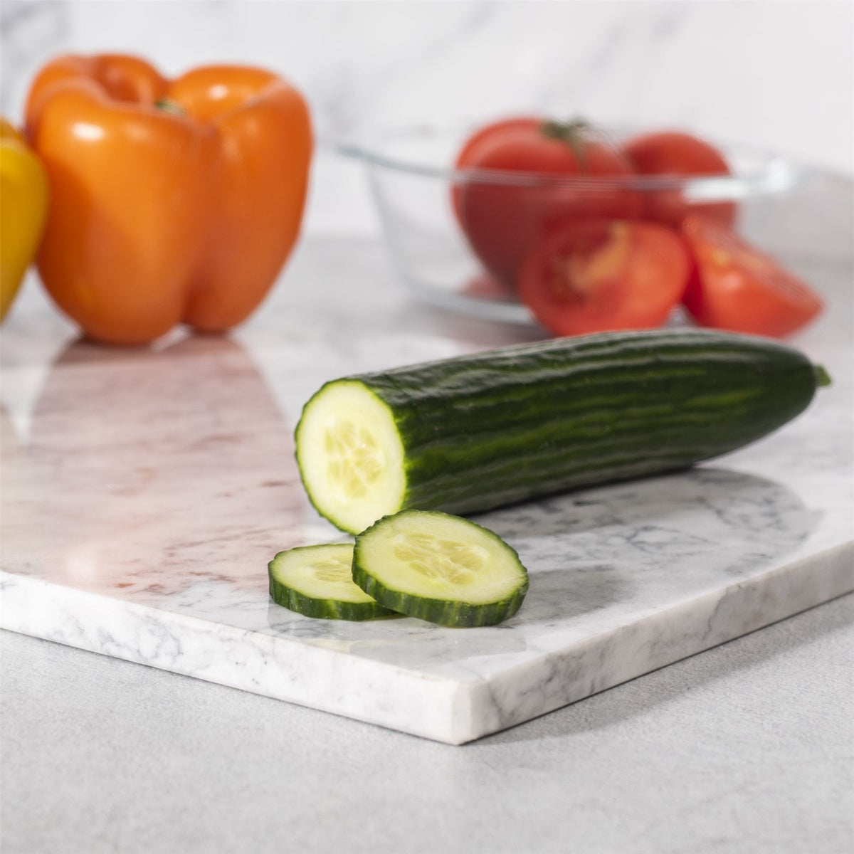 White Marble Chopping Board