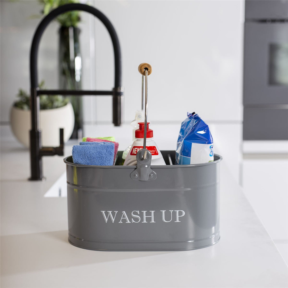 Wash Up Tidy Grey