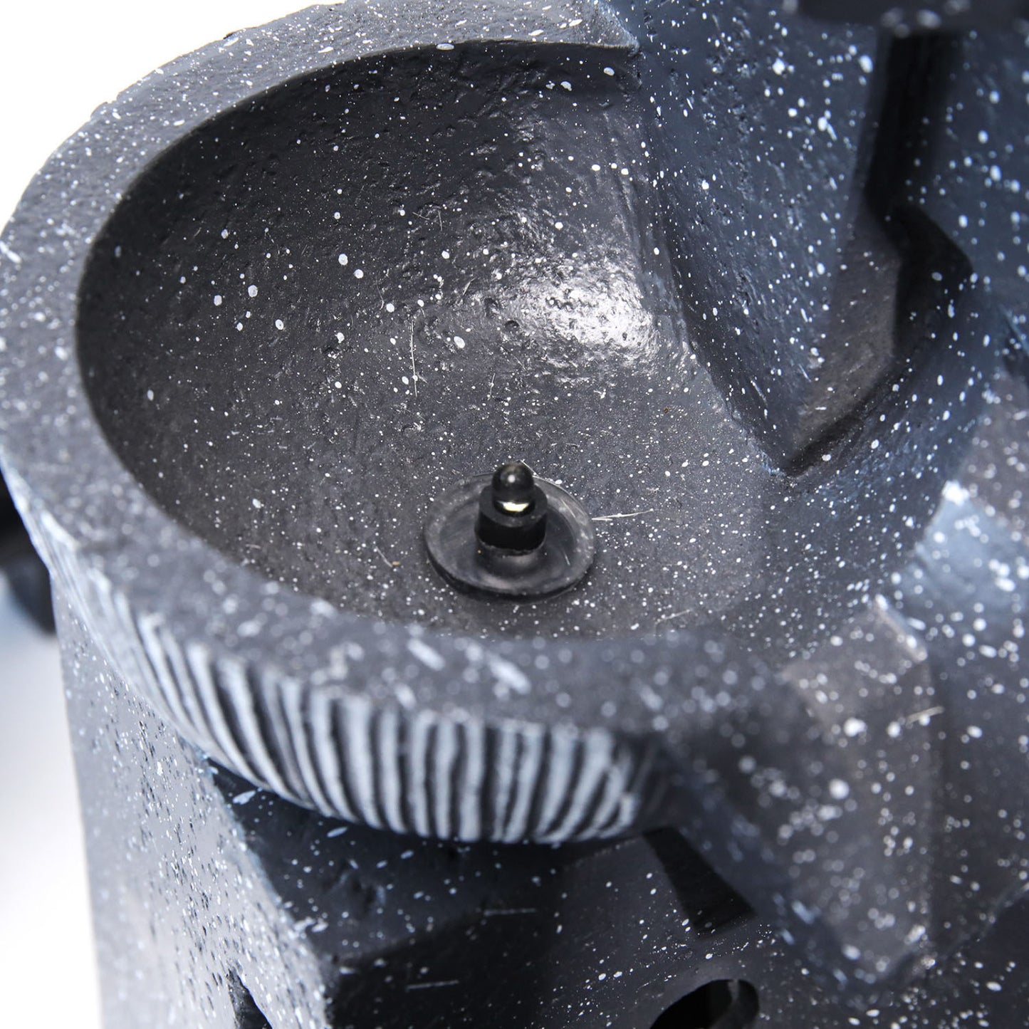 Multi Tier Grey Rockery Garden Fountain with LED Light