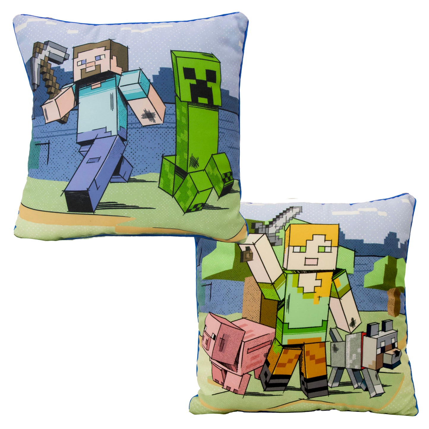 Minecraft Adventure Cushion (40cm x 40cm)