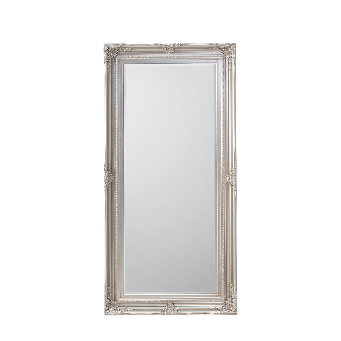 Hampshire Antique Silver Leaner Mirror