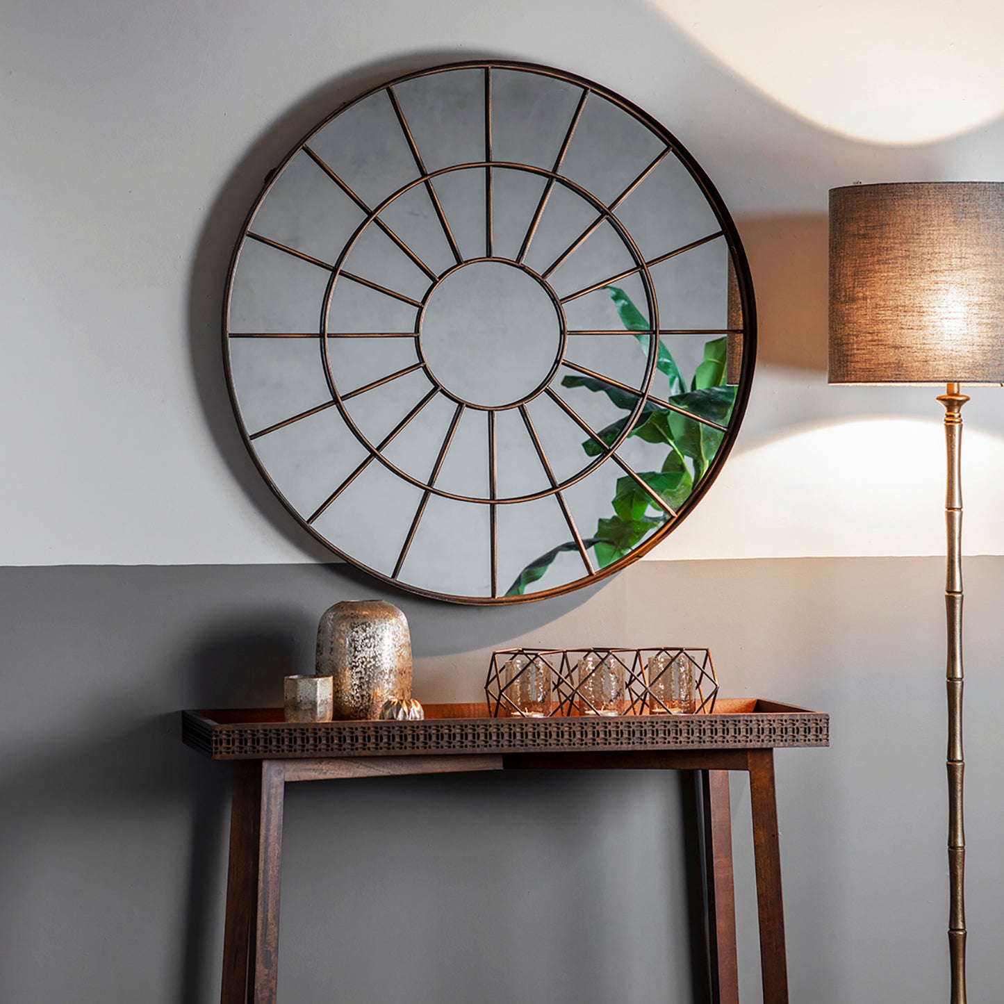 Battersea Round Mirror 100cm