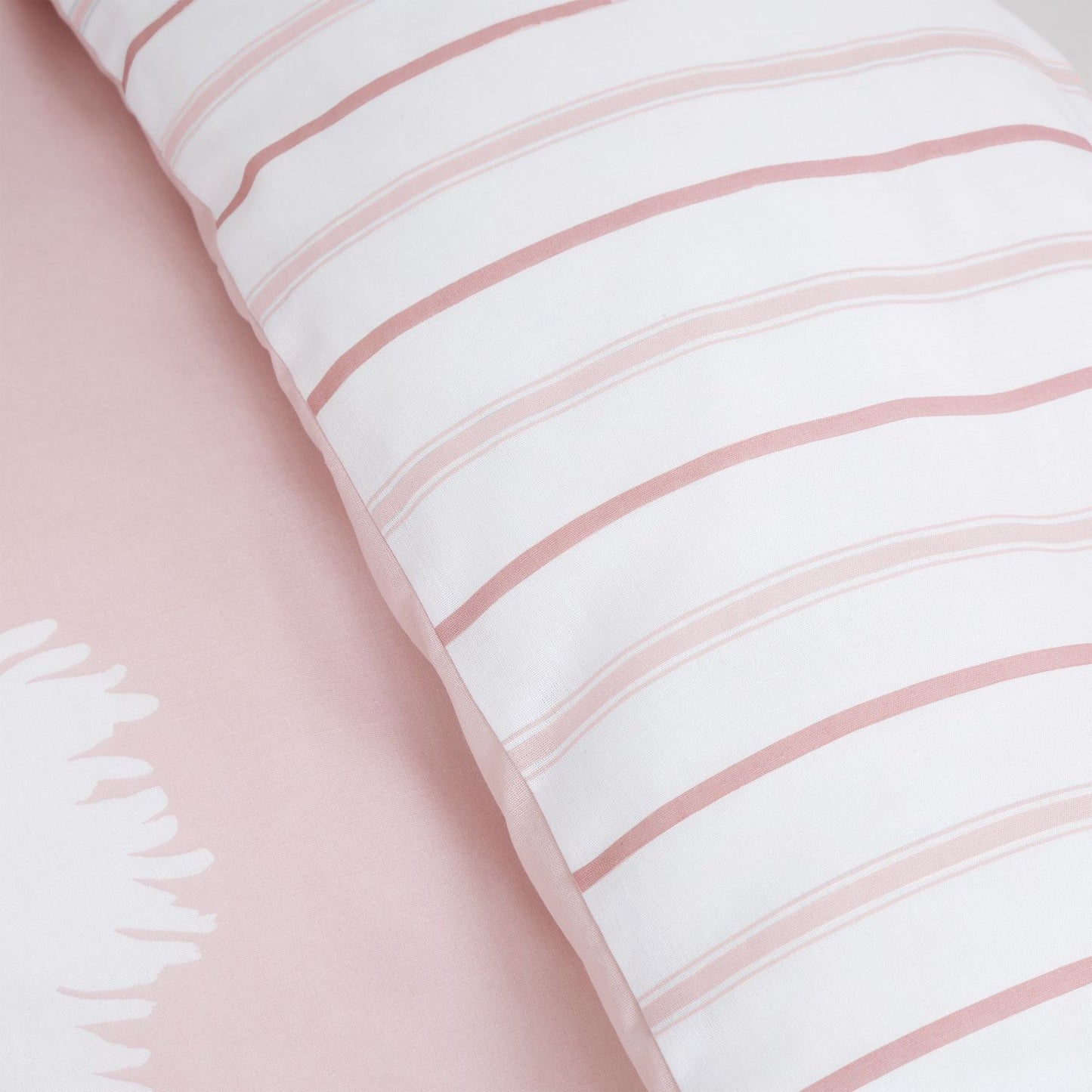 Catherine Lansfield Meadowsweet Blush Pink Floral Duvet Set