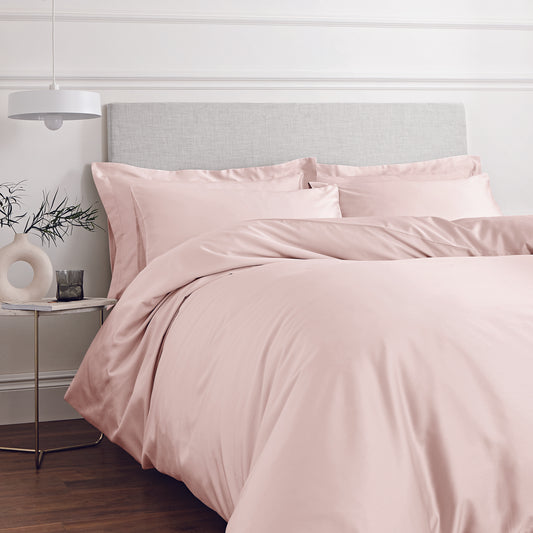 Bianca Pink 400TC Cotton Sateen Duvet Set