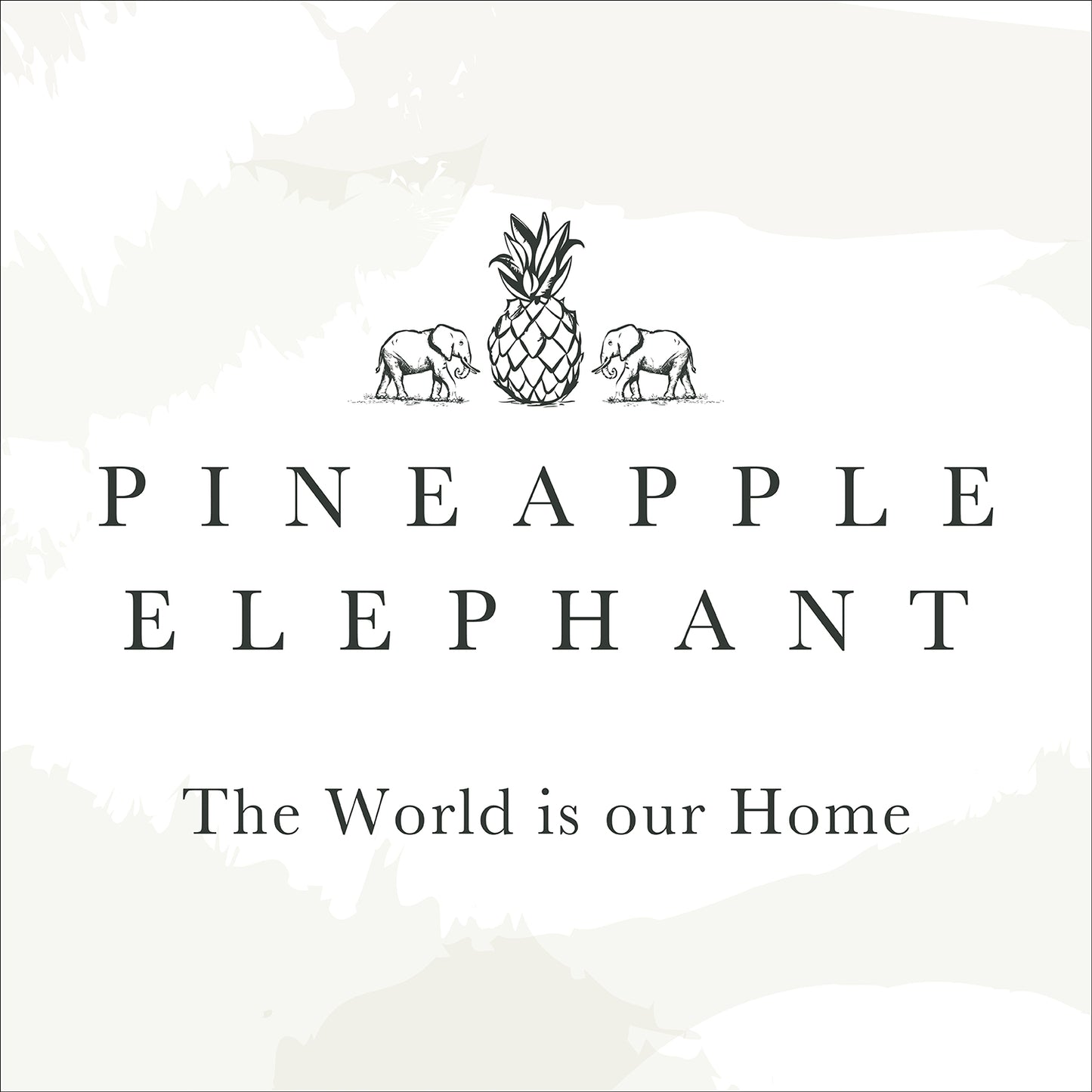 Pineapple Elephant Diamond Tufted Chalk White Cushion (43cm x 43cm)