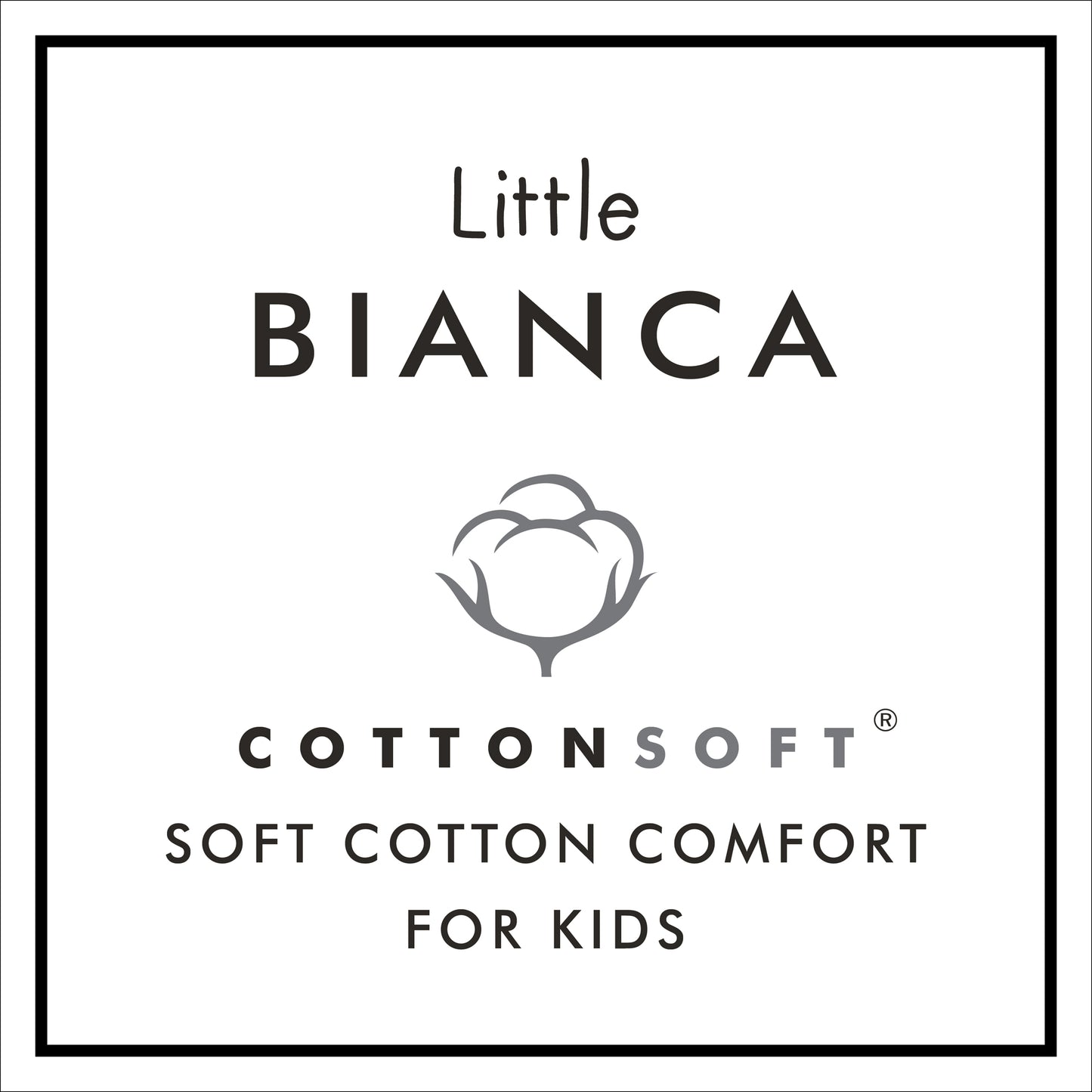 Bianca Grey Stars Kids 100% Cotton (25cm) Fitted Sheet