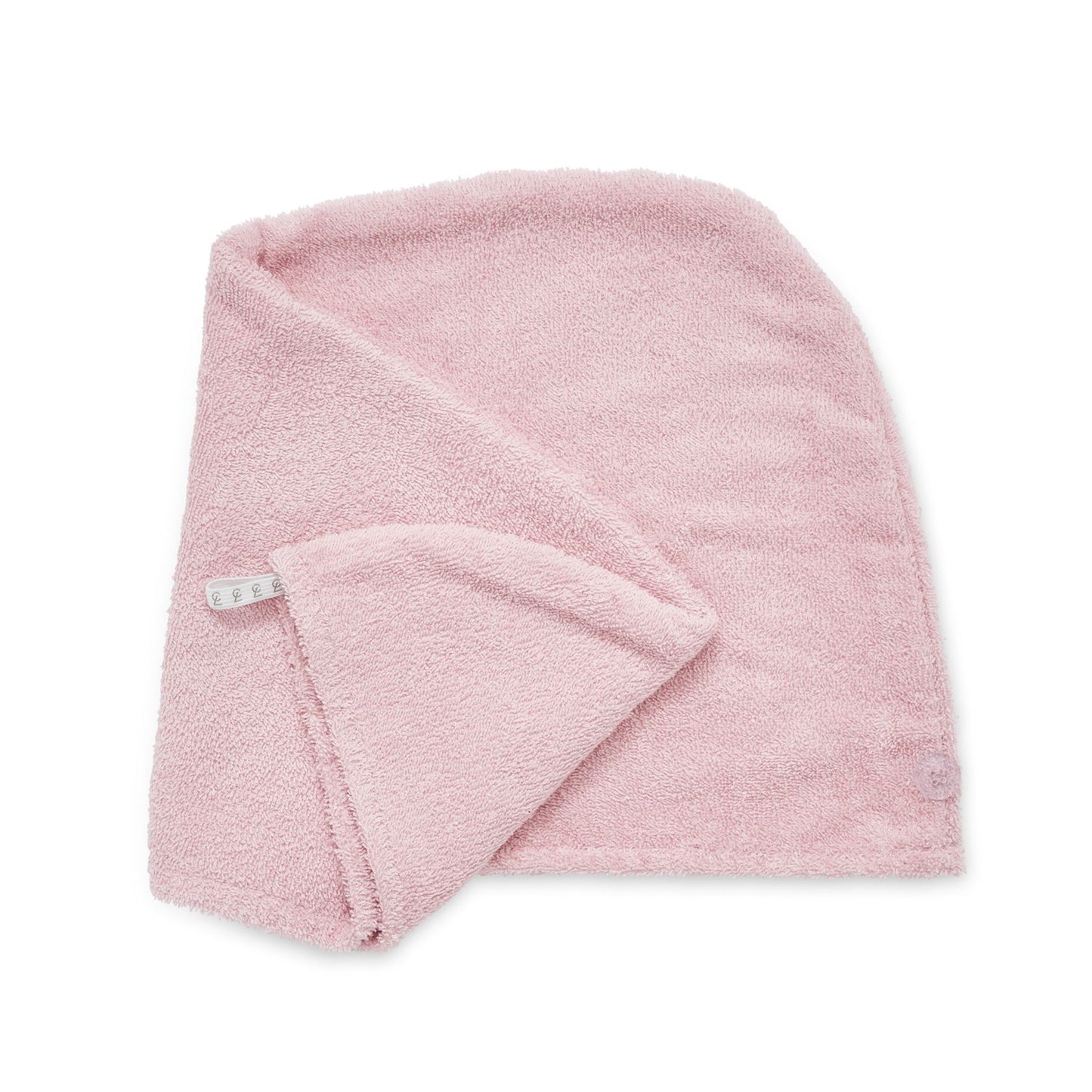 Catherine Lansfield Quick Dry Pink Cotton Turbie Head Wrap Towel (Pair)