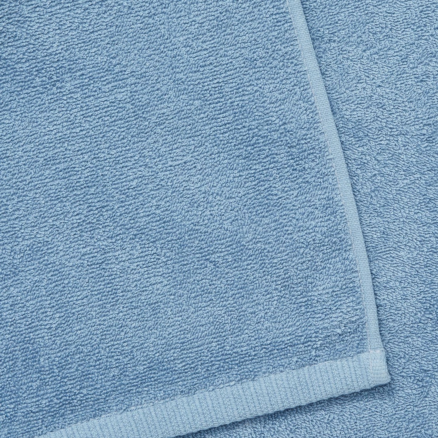 Catherine Lansfield Quick Dry Blue Cotton Towels
