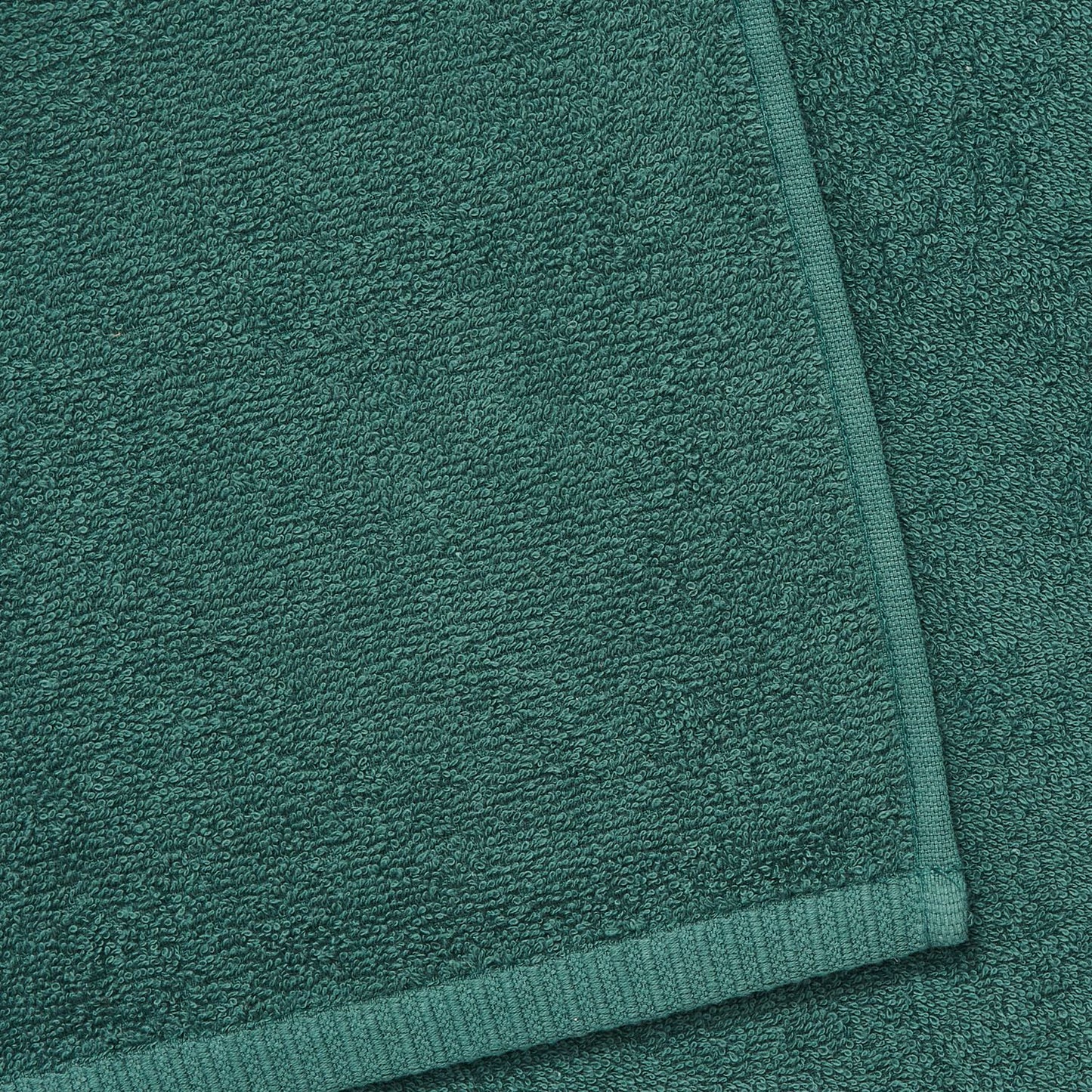 Catherine Lansfield Quick Dry Forest Green Cotton Towels