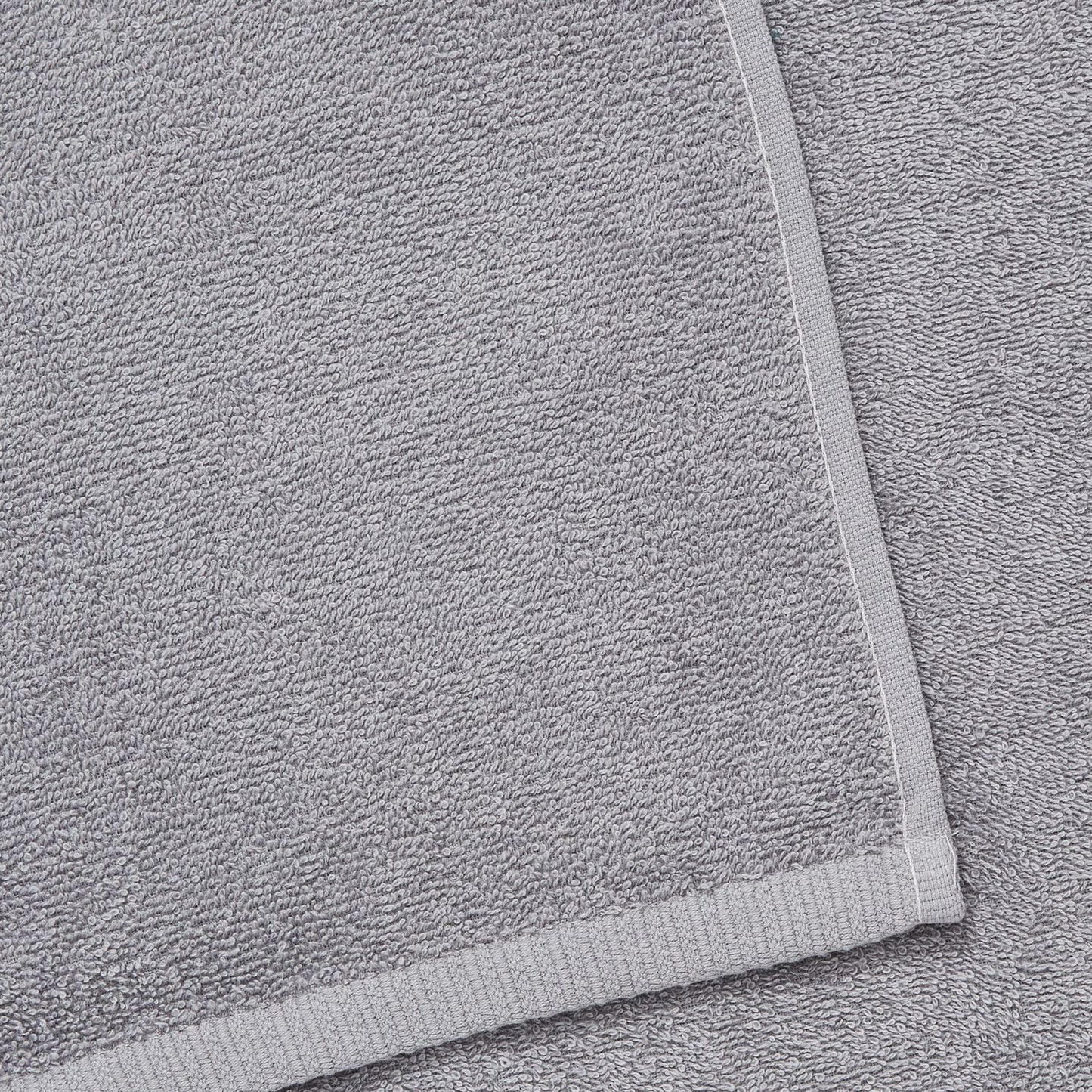 Catherine Lansfield Quick Dry Grey Cotton Towels