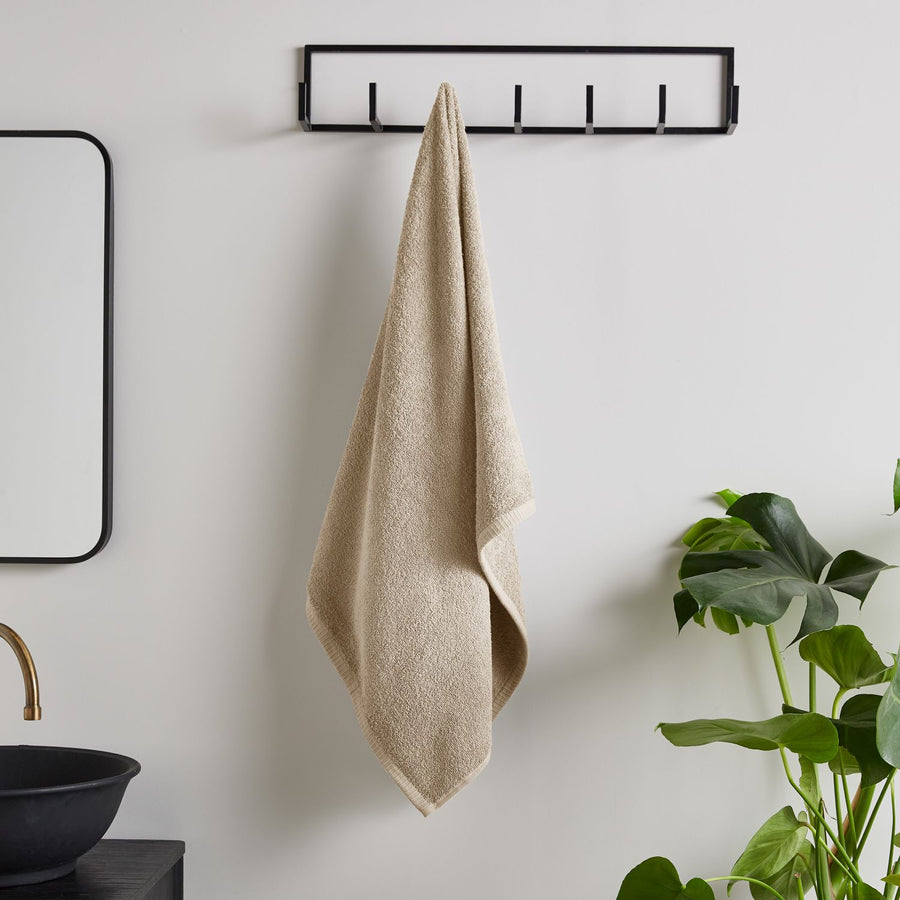 Catherine Lansfield Quick Dry Natural Cotton Towels