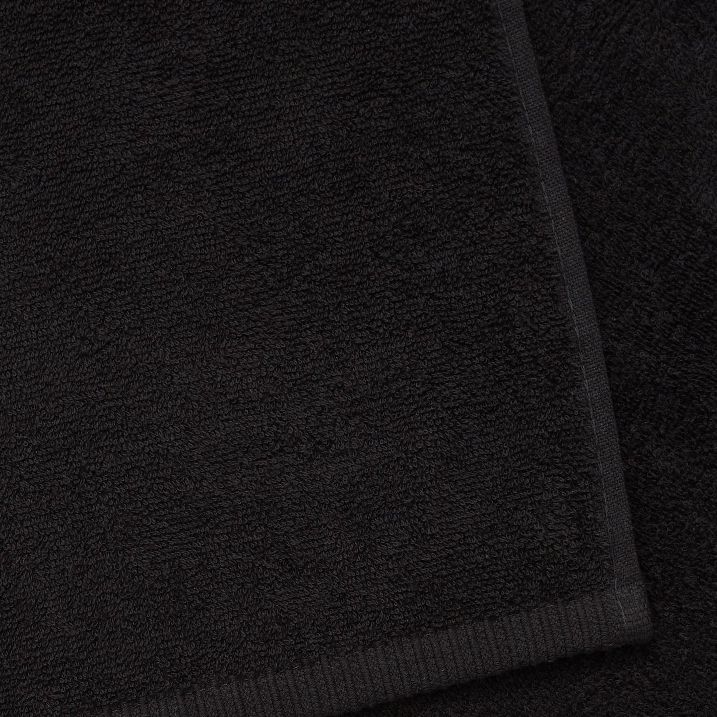 Catherine Lansfield Quick Dry Black Cotton 8 Piece Towel Bale Set