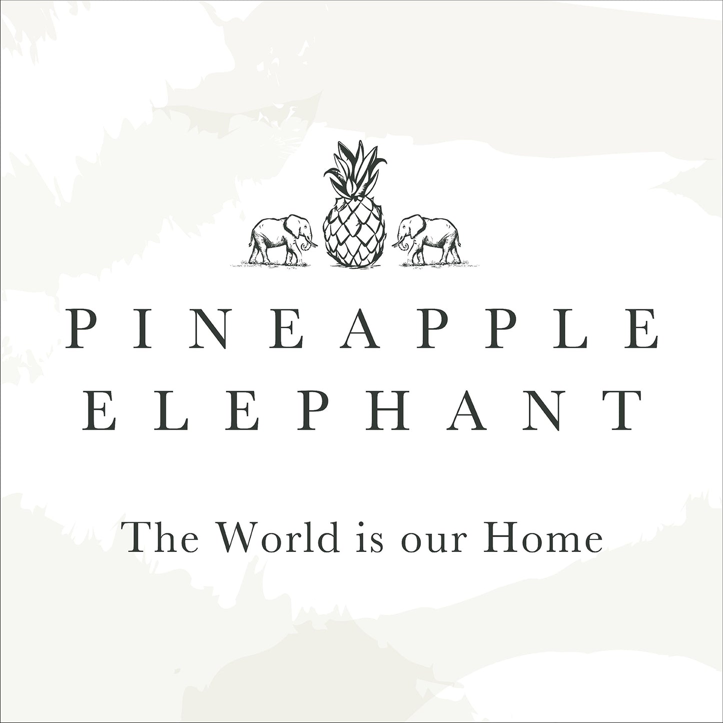 Pineapple Elephant Bamboo Pink Cotton Blend Towels