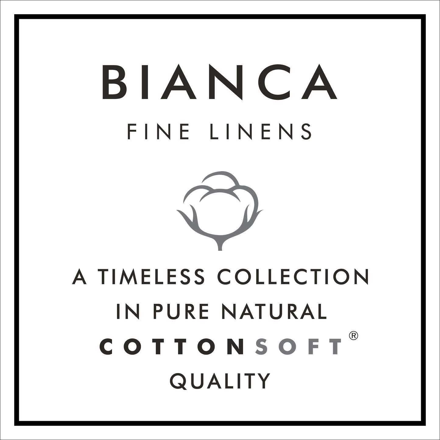 Bianca White Waffle Circle 100% Cotton Duvet Set