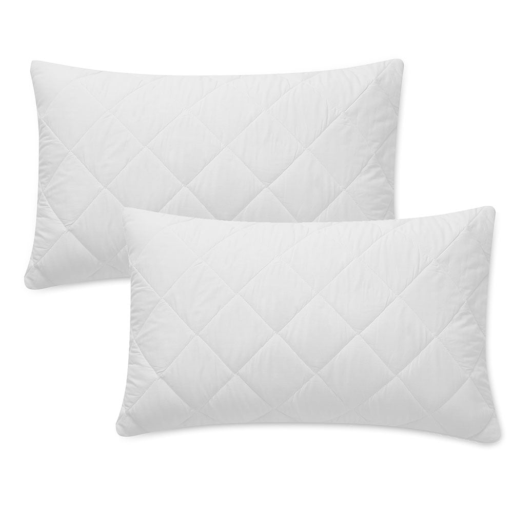 Bianca White 200TC Tencel TM Lyocell Pillow Protector Pair