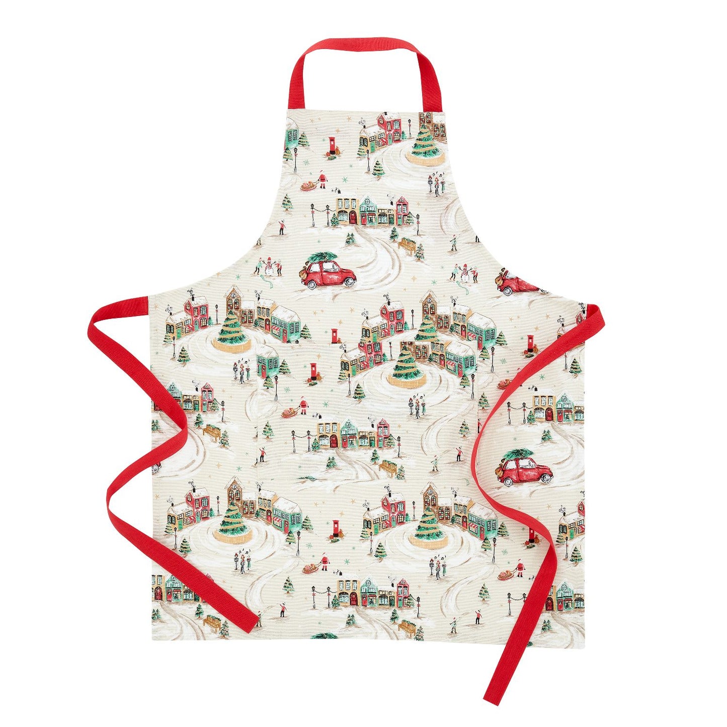Catherine Lansfield Christmas Town CottonAdult Apron