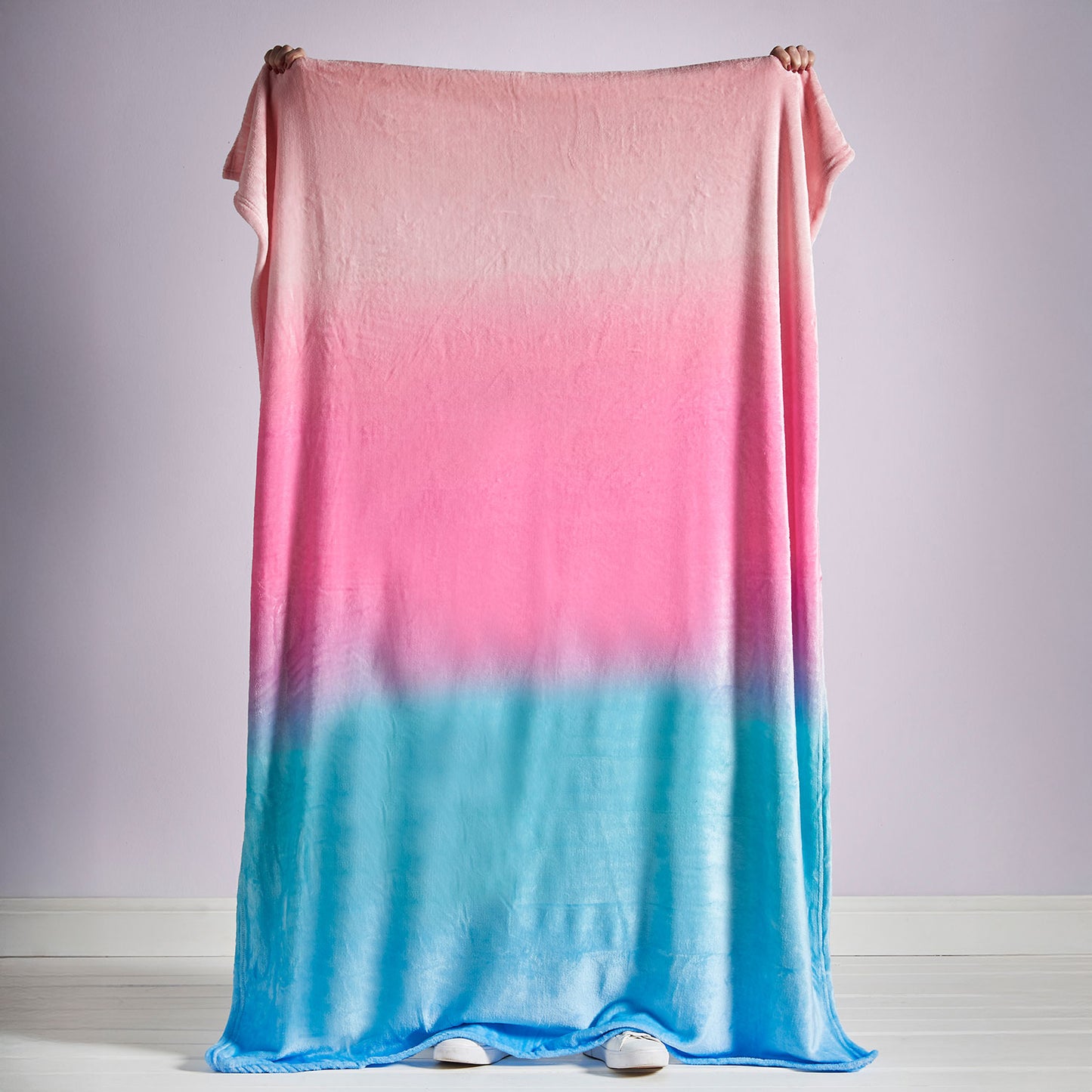 Catherine Lansfield Mermaid Ombre Cosy Fleece Throw