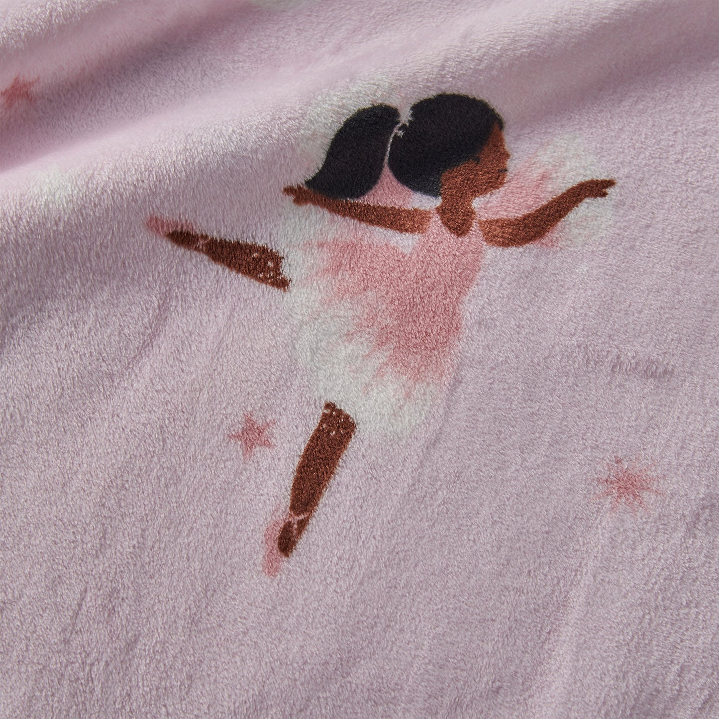 Catherine Lansfield Pink Dancing Fairies Fleece Blanket Throw