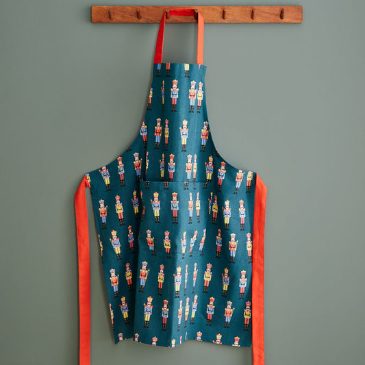Catherine Lansfield Christmas Nutcracker Cotton Adult Apron