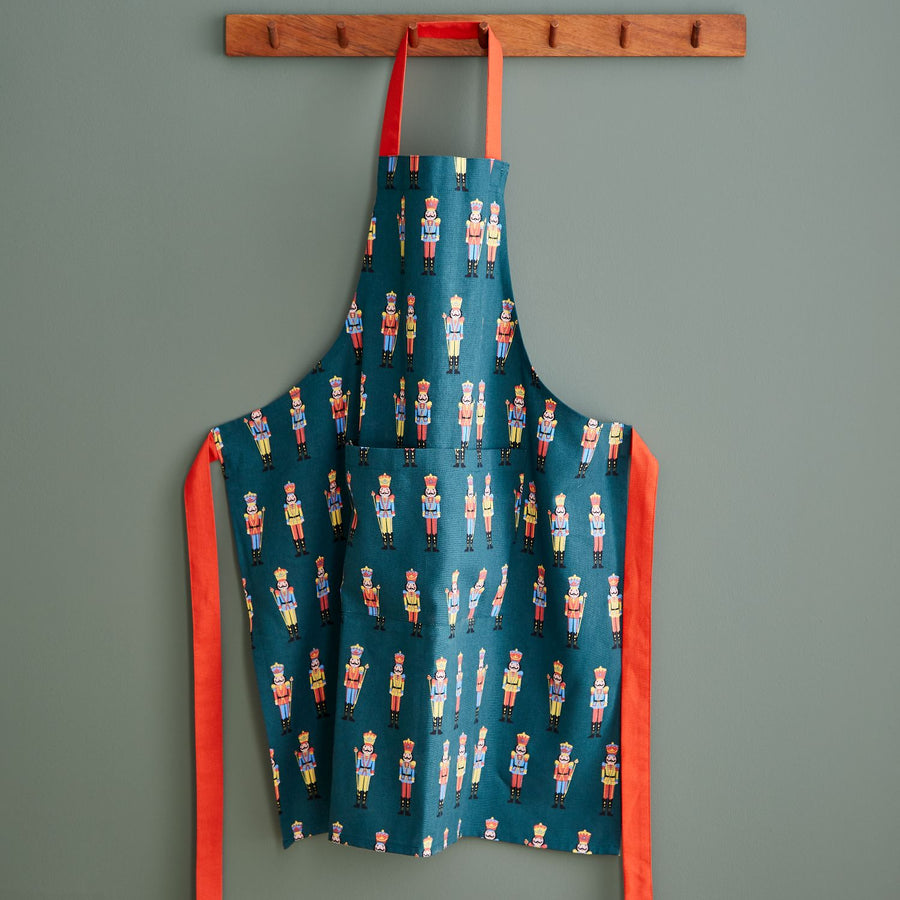 Catherine Lansfield Christmas Nutcracker Cotton Adult Apron
