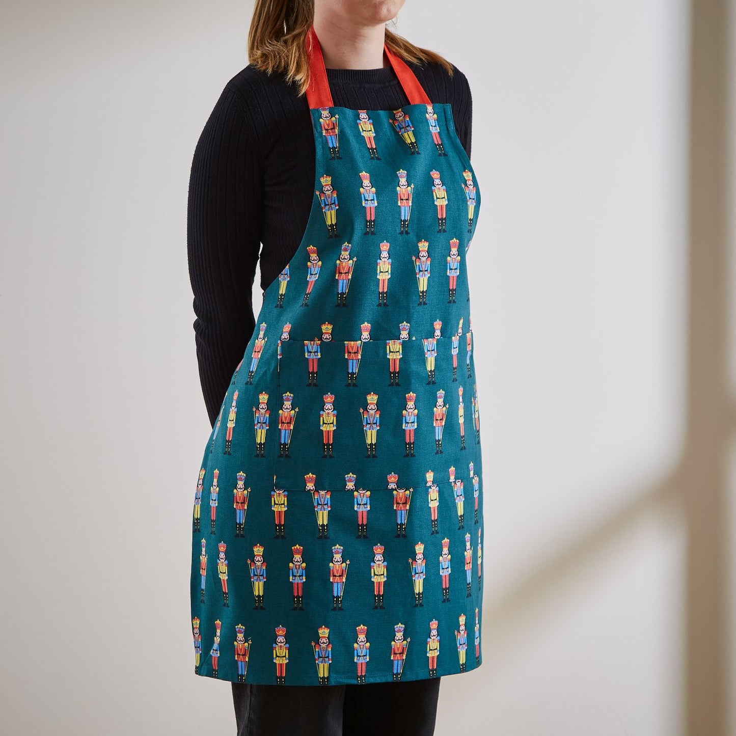 Catherine Lansfield Christmas Nutcracker Cotton Adult Apron