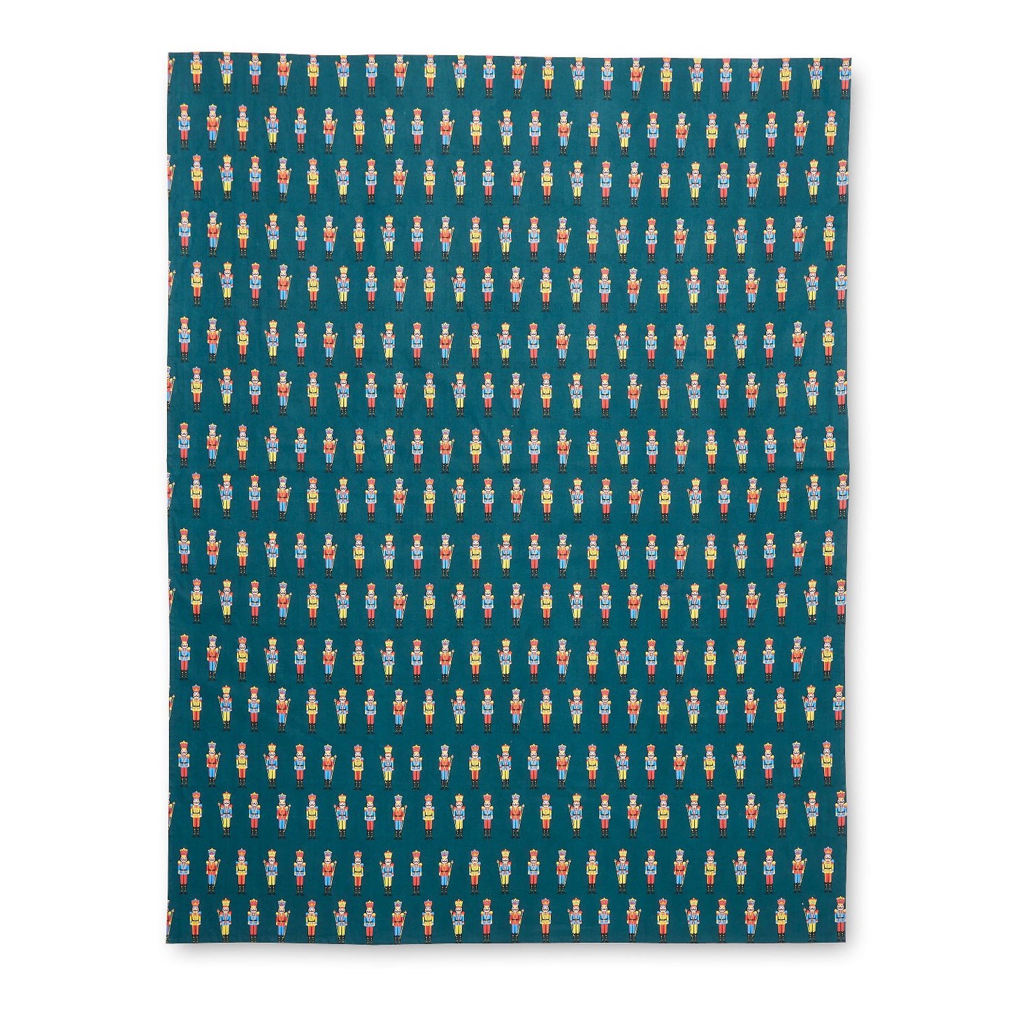 Catherine Lansfield Christmas Nutcracker Green Cotton Table Cloth