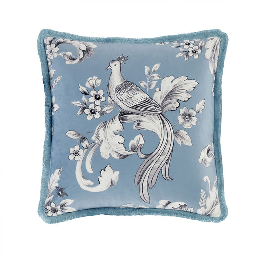 Bridgerton by Catherine Lansfield Regal Floral Soft Touch Cushion (45cm x 45cm)