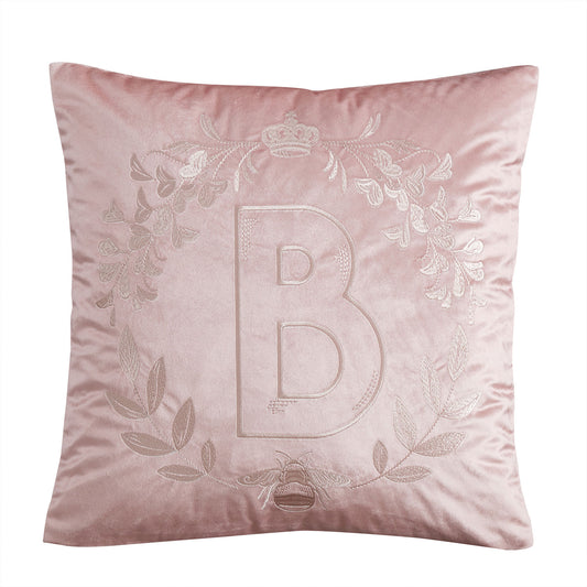 Bridgerton By Catherine Lansfield Regency Crown Pink Cushion (45cm x 45cm)