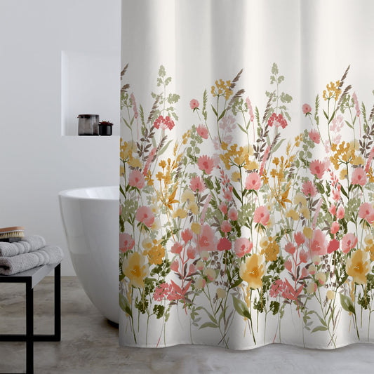 Catherine Lansfield Countryside Floral Shower Curtain