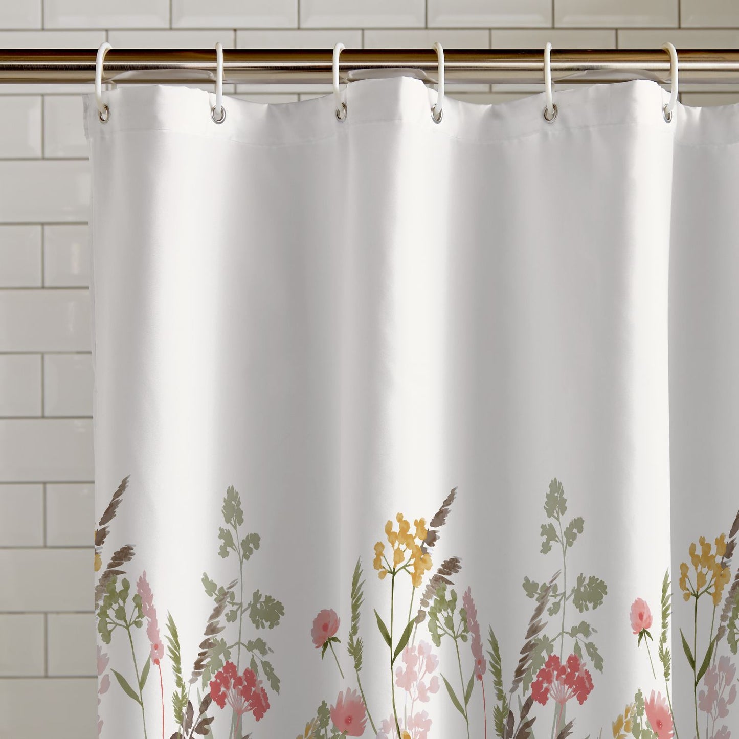 Catherine Lansfield Countryside Floral Shower Curtain