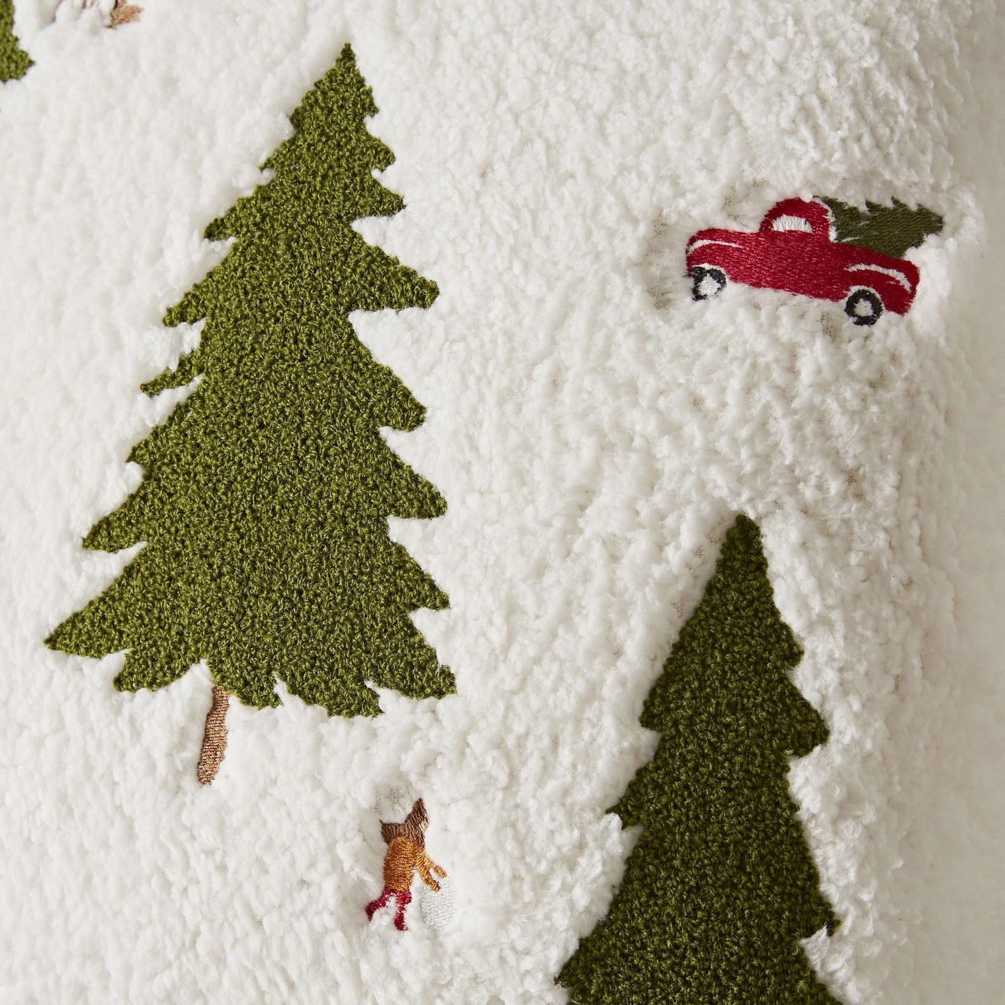 Catherine Lansfield Soft Boucle Alpine Christmas Cushion