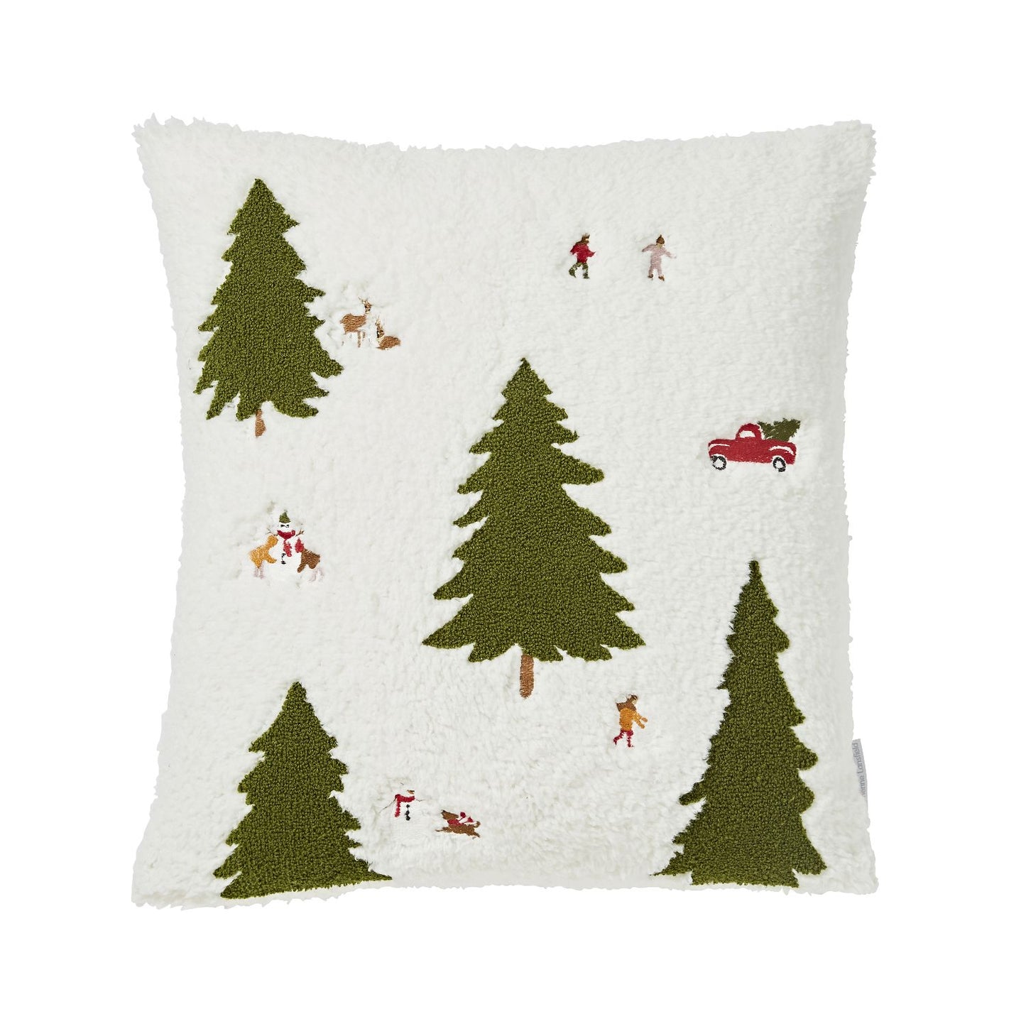 Catherine Lansfield Soft Boucle Alpine Christmas Cushion