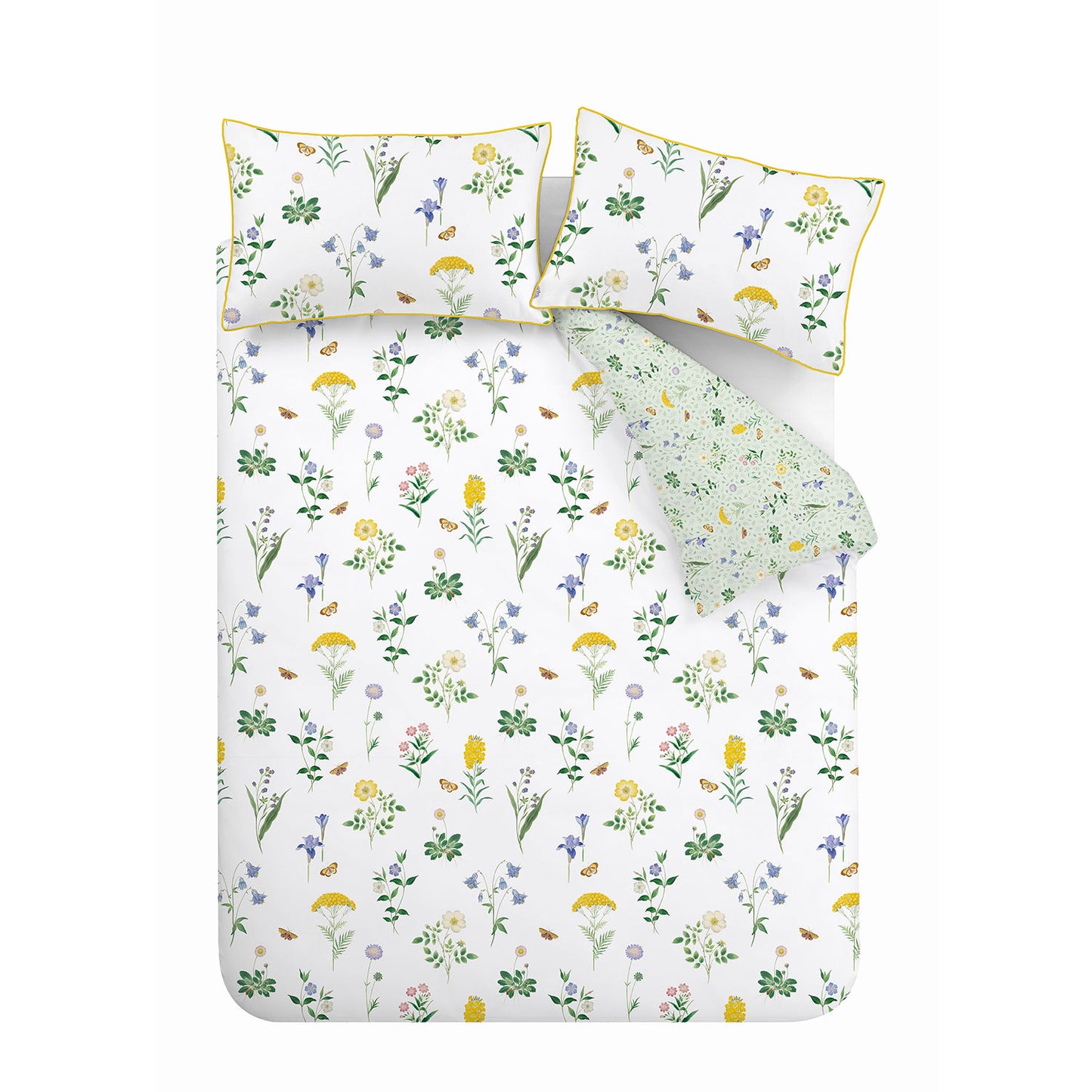 RHS Botanical Cottage Garden 200TC Cotton Duvet Set