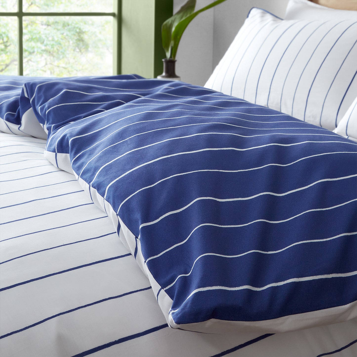 Content By Terence Conran Hastings Stripe Cotton Duvet Set