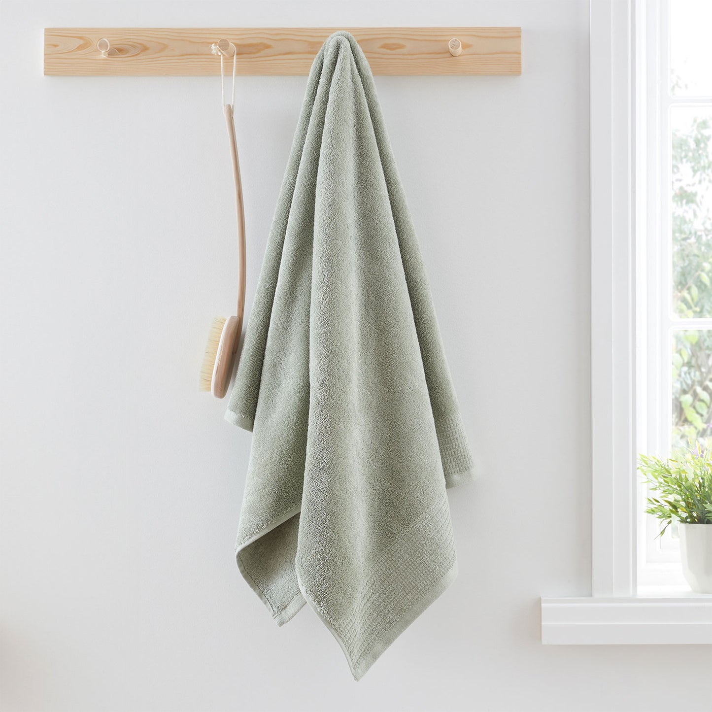 Bianca Sage Green Egyptian Cotton Towels