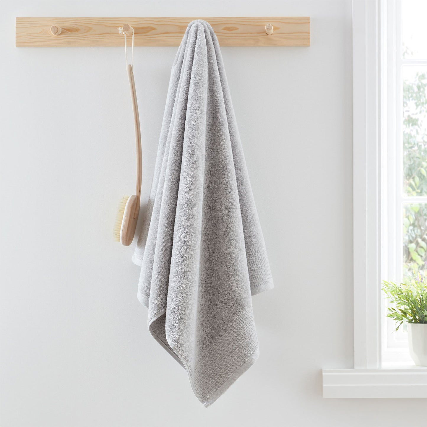 Bianca Silver Grey Egyptian Cotton Towels