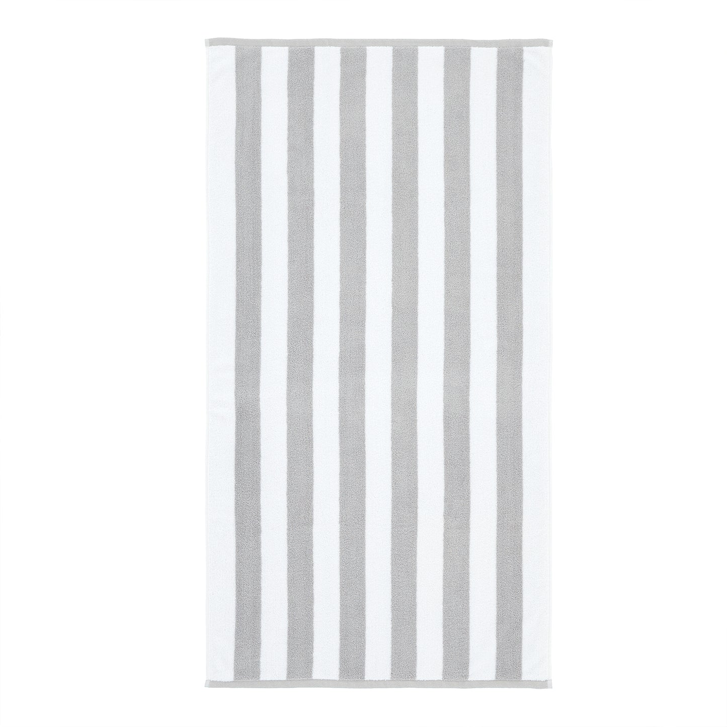 Bianca Reversible Stripe Grey Jacquard Towels