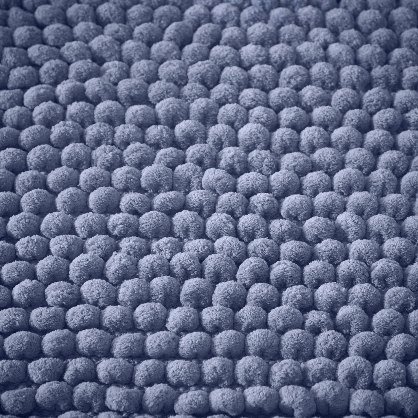 Bianca Aspen Blue Bobble Bath Mat