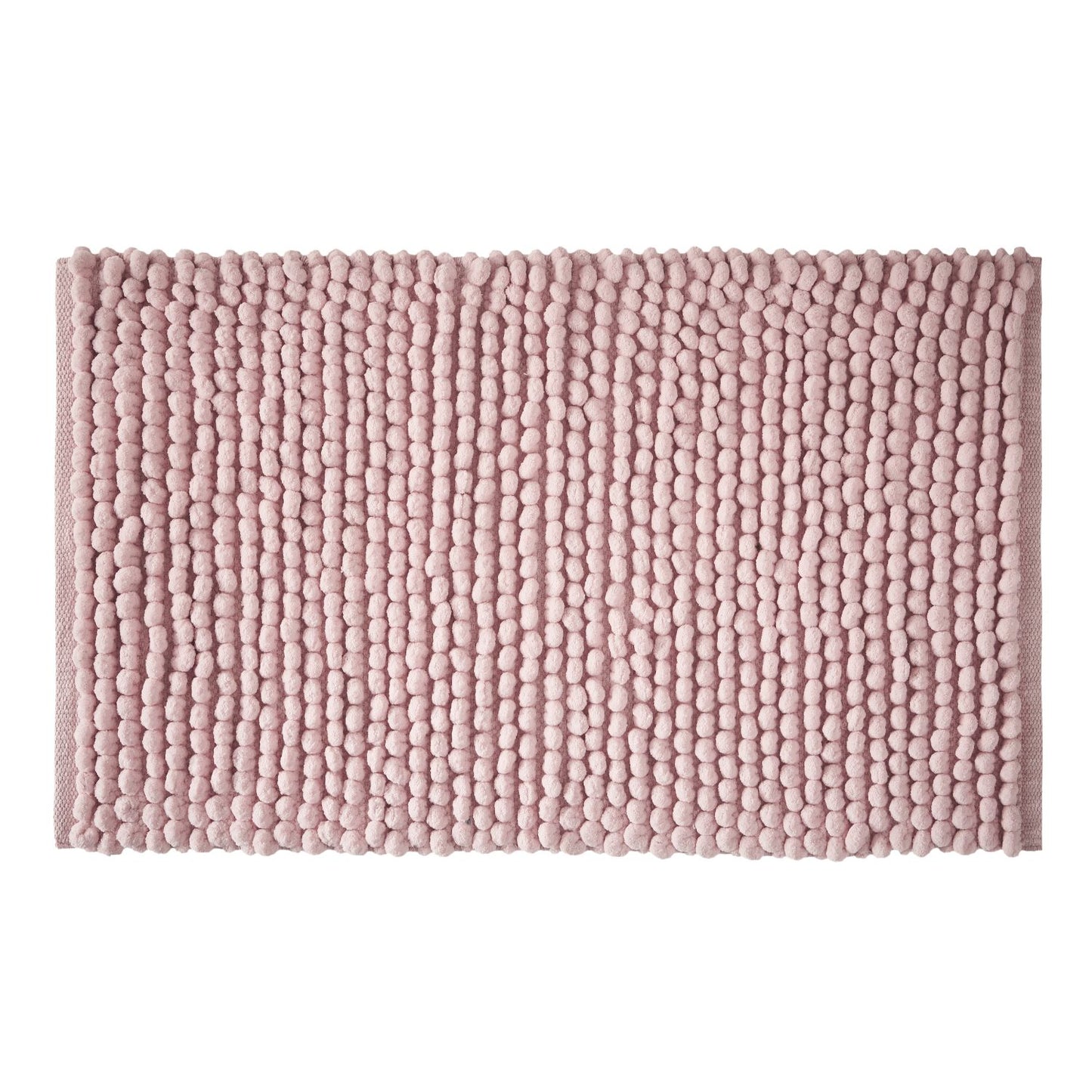 Bianca Aspen Pink Bobble Bath Mat
