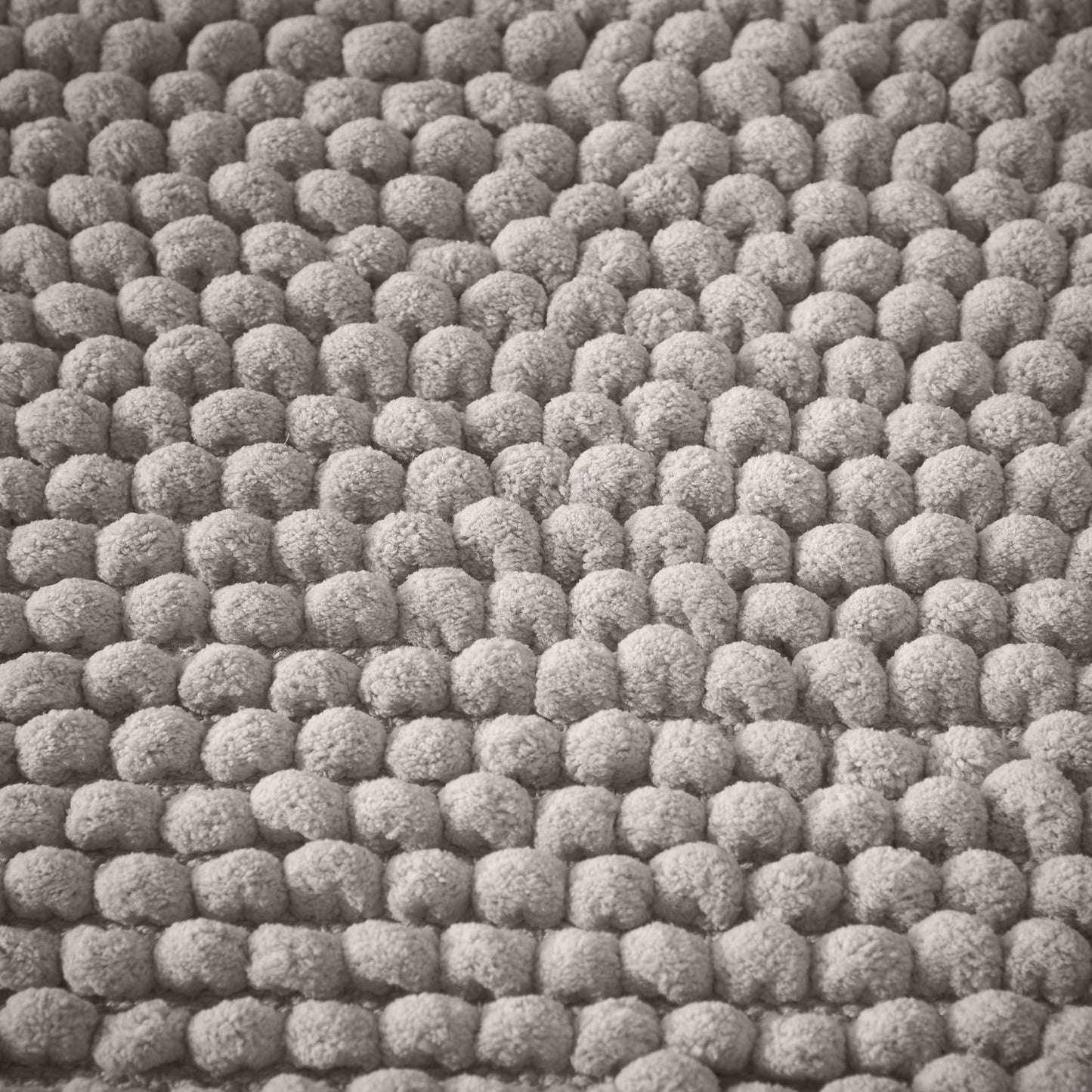 Bianca Aspen Grey Bobble Bath Runner