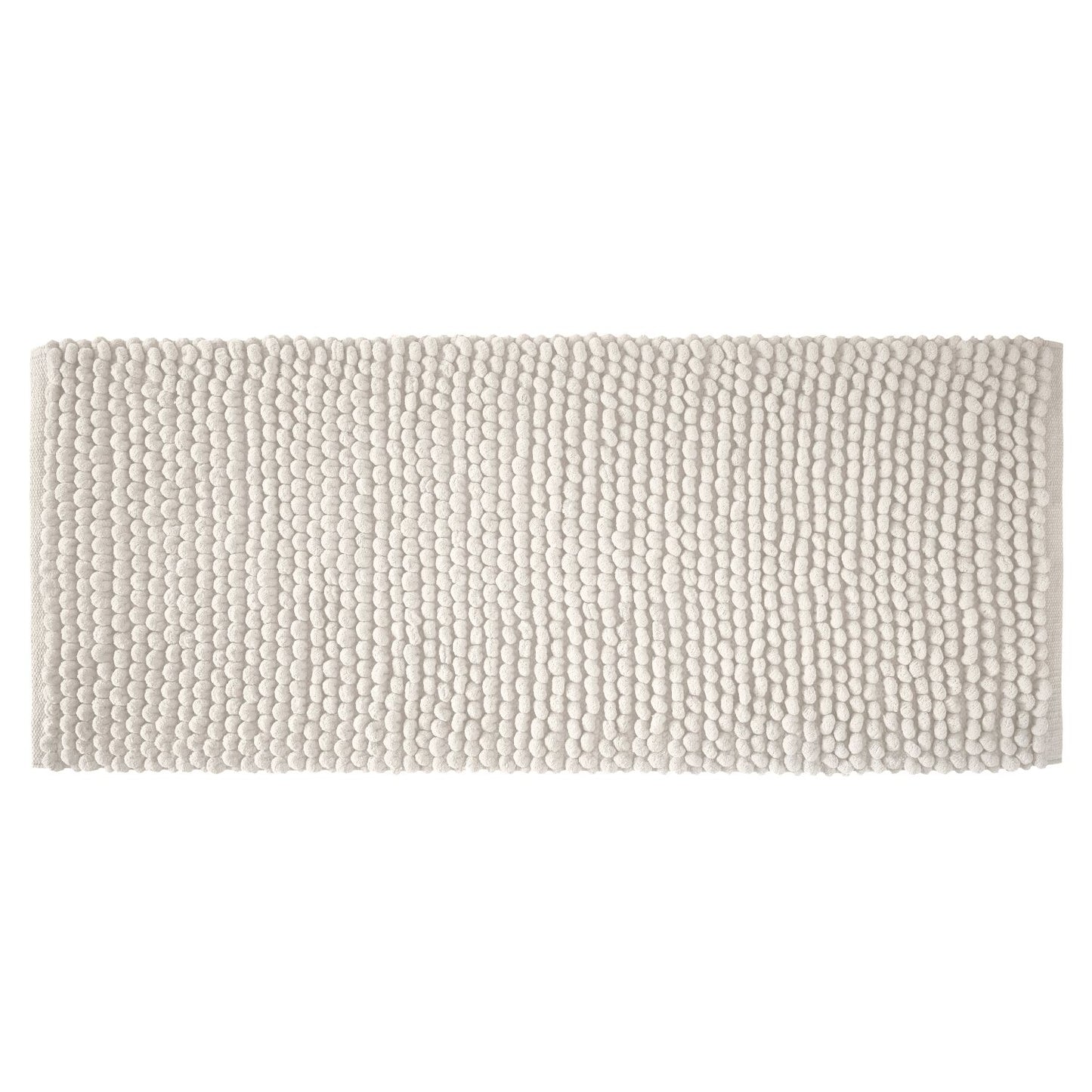 Bianca Aspen White Bobble Bath Runner