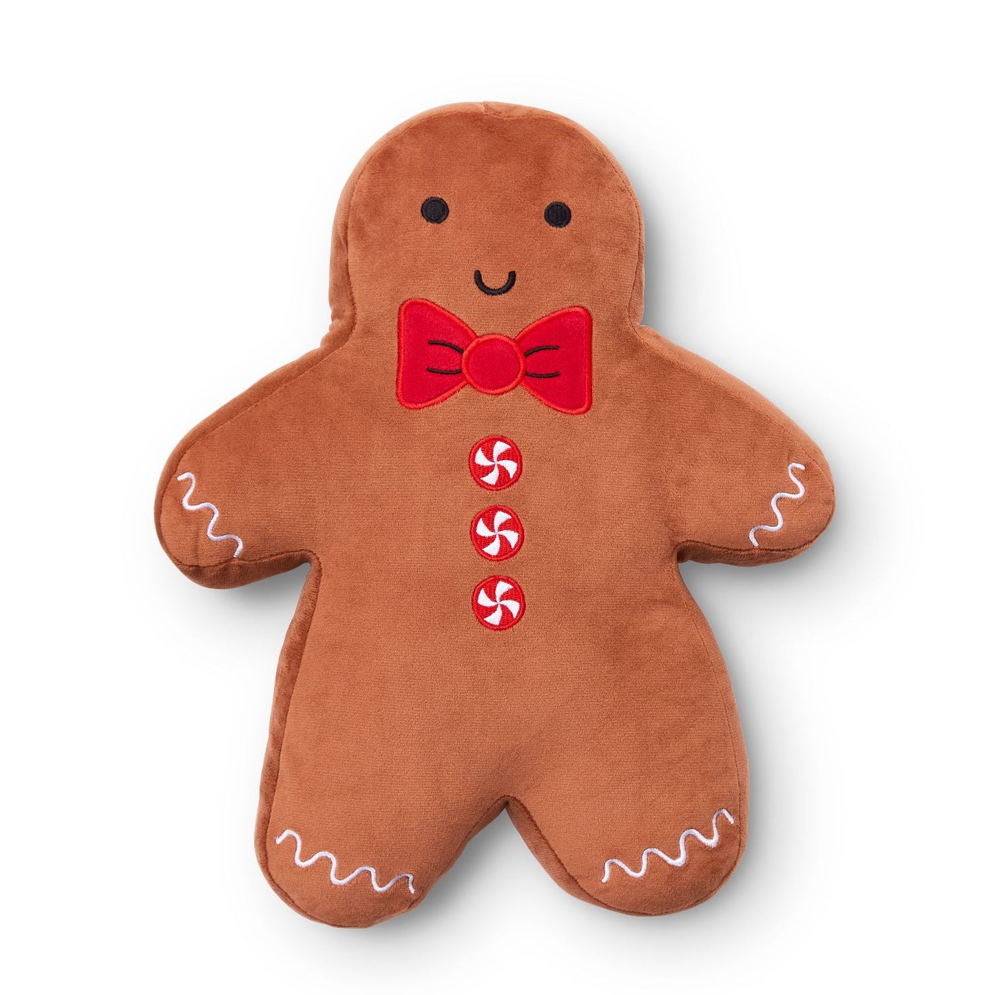 Catherine Lansfield Christmas Gingerbread 3D Shaped Cushion